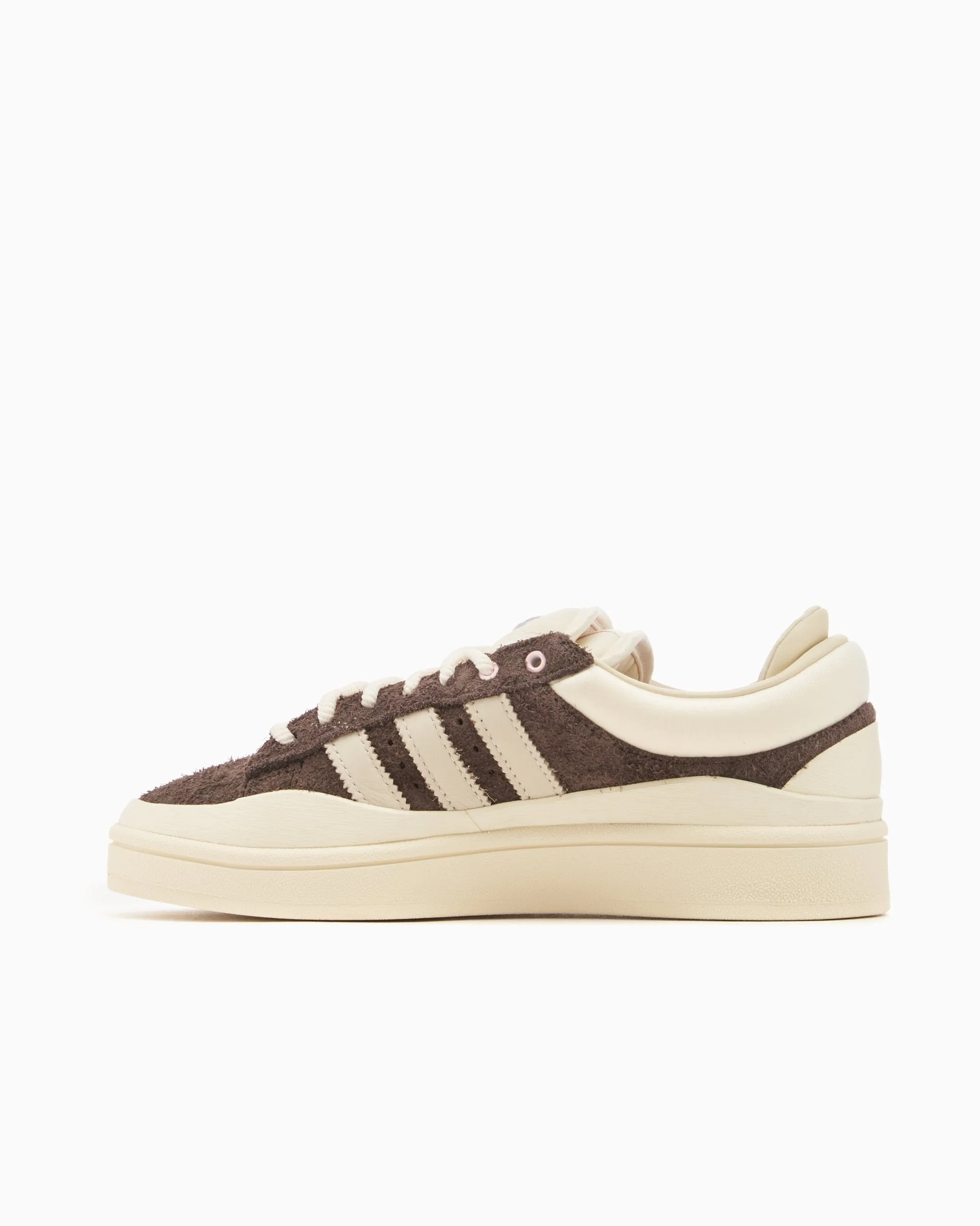 Adidas Men's Campus Bad Bunny Shoes - Deep Brown / Chalk / Pink
