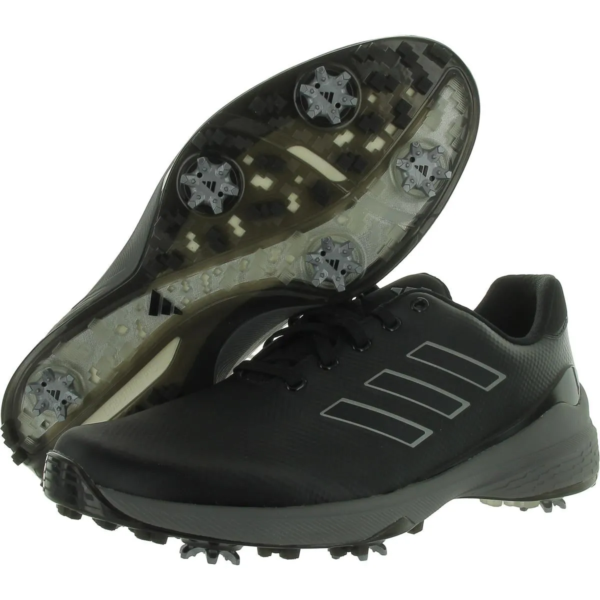 Adidas Mens Lightstrike Lace Up Slip On Golf Shoes