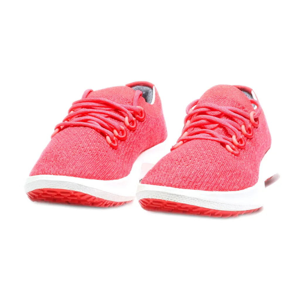 Allbirds Dasher 2 Low-Top Sneakers Fabric Red Colour For Women