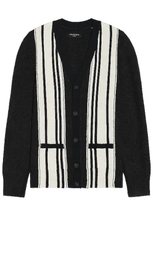 ALLSAINTS Berkley Cardigan in Black