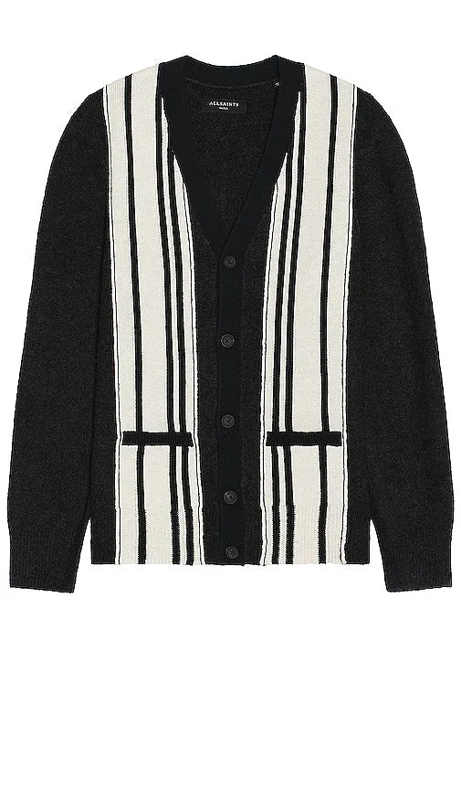 ALLSAINTS Berkley Cardigan in Black