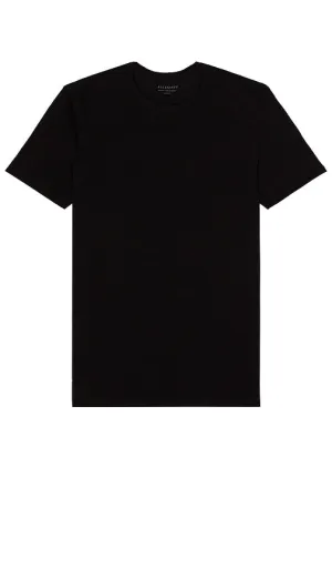 ALLSAINTS Figure Crew Tee in Black