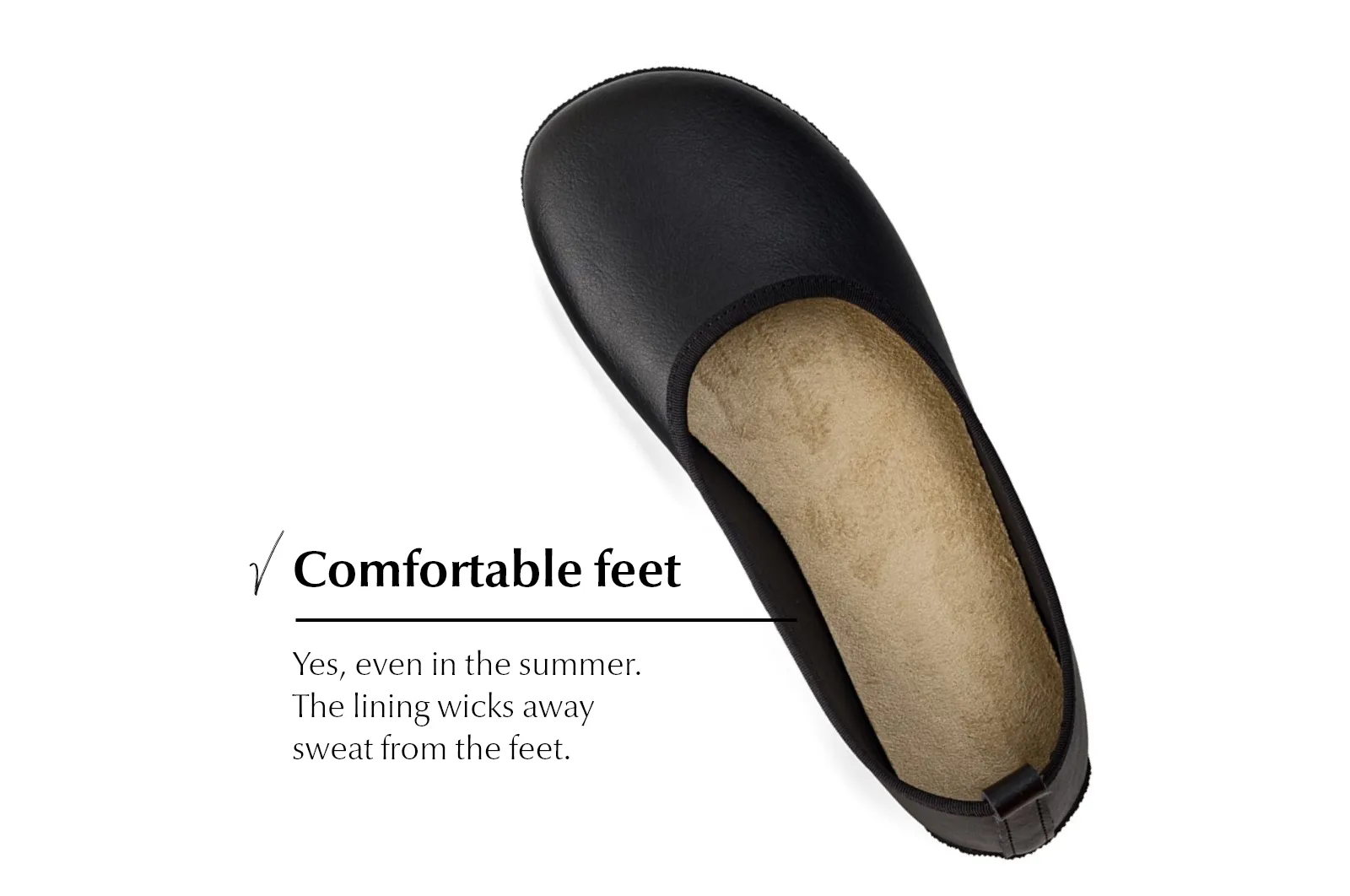 Ananda Narrow Barefoot Dress shoes - Black