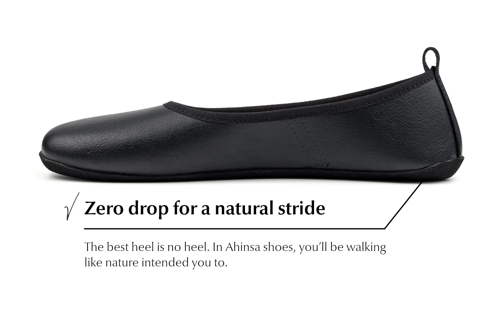 Ananda Narrow Barefoot Dress shoes - Black