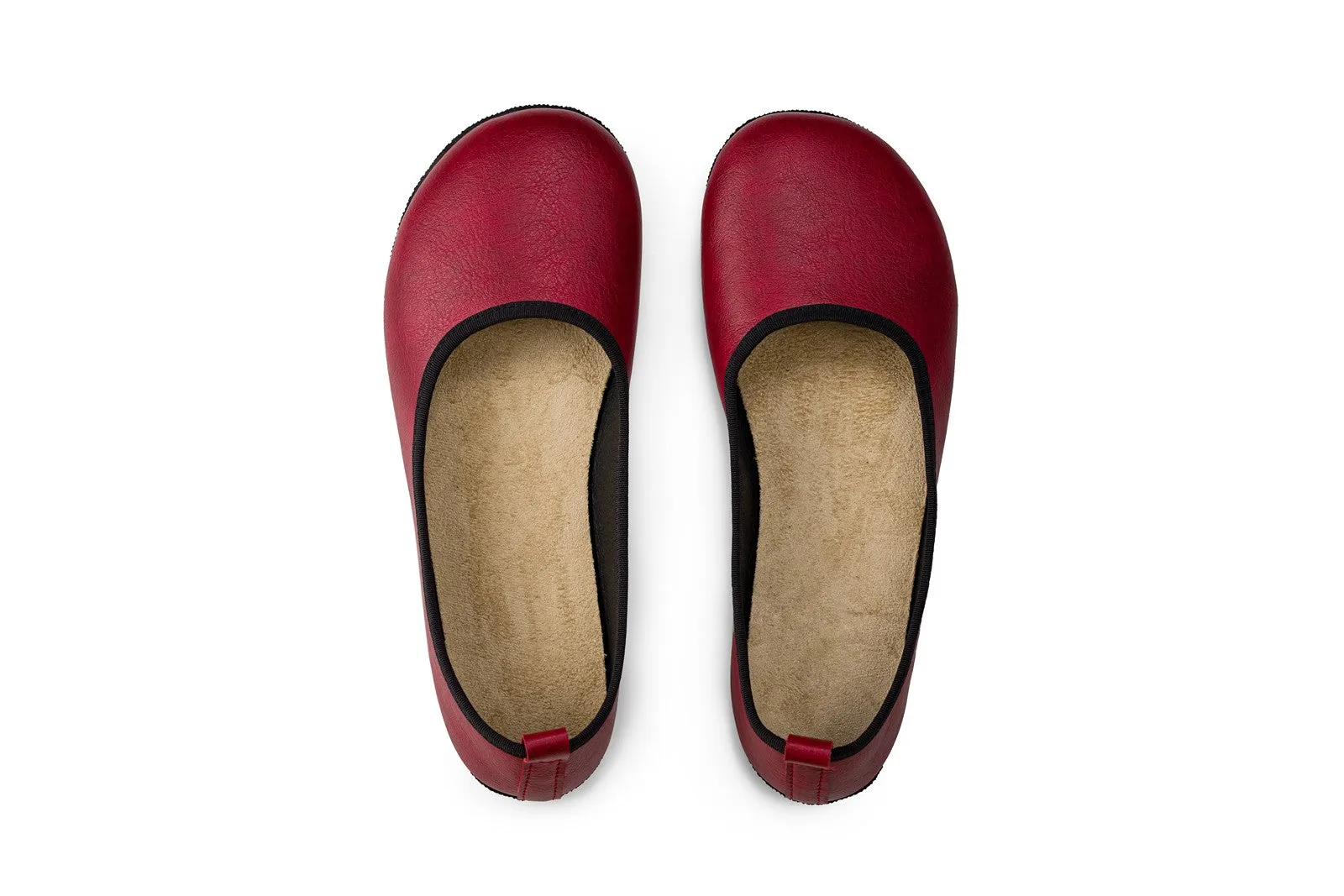 Ananda Narrow Barefoot Dress shoes - Burgundy