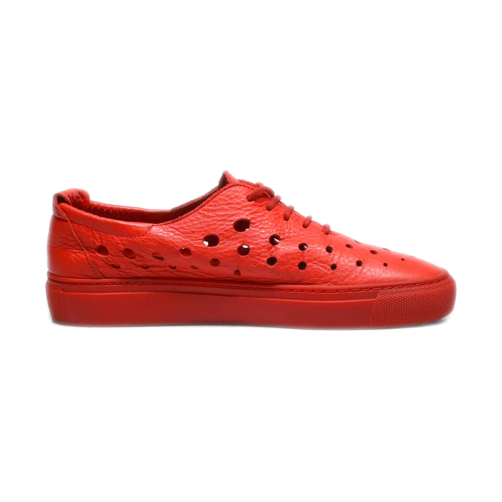 Arche Low-Top Sneakers Leather Red Colour For Women