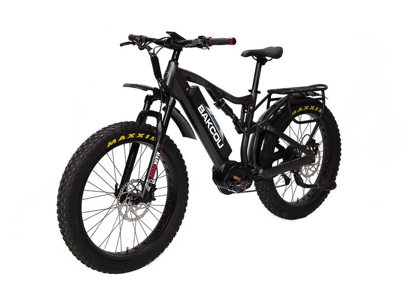 Bakcou E Bikes Storm G2 Electric Bikes | 48V 17.4Ah or 21Ah Lithium-Ion Battery | 300 lbs