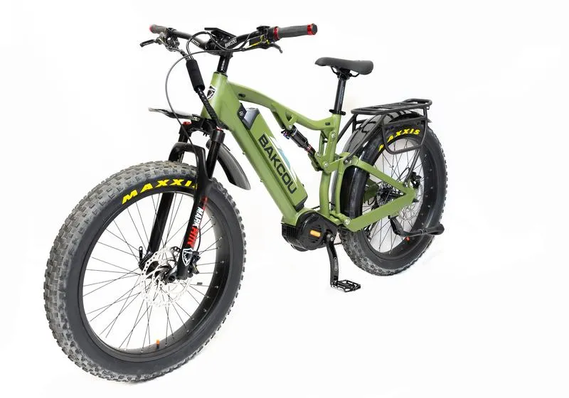 Bakcou E Bikes Storm G2 Electric Bikes | 48V 17.4Ah or 21Ah Lithium-Ion Battery | 300 lbs