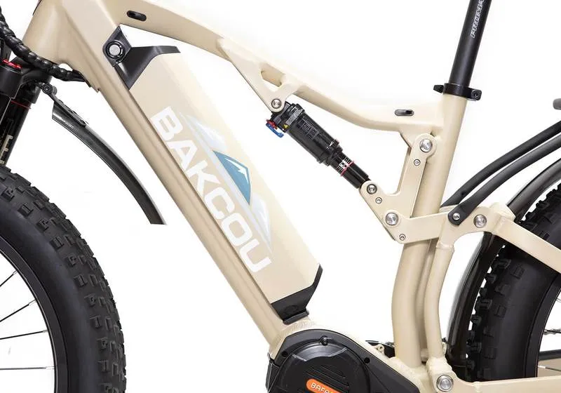 Bakcou E Bikes Storm G2 Electric Bikes | 48V 17.4Ah or 21Ah Lithium-Ion Battery | 300 lbs