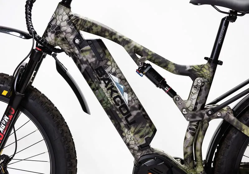 Bakcou E Bikes Storm G2 Electric Bikes | 48V 17.4Ah or 21Ah Lithium-Ion Battery | 300 lbs