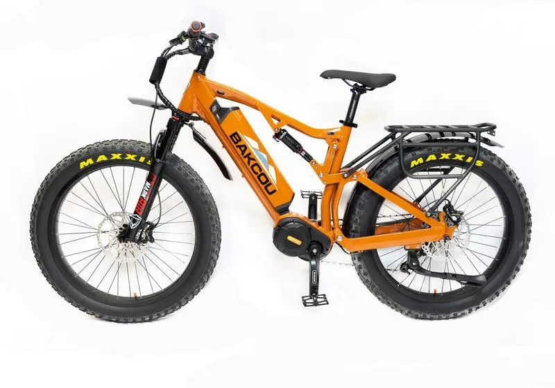 Bakcou E Bikes Storm G2 Electric Bikes | 48V 17.4Ah or 21Ah Lithium-Ion Battery | 300 lbs