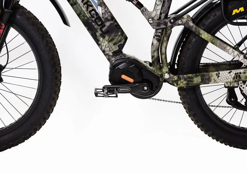 Bakcou E Bikes Storm G2 Electric Bikes | 48V 17.4Ah or 21Ah Lithium-Ion Battery | 300 lbs