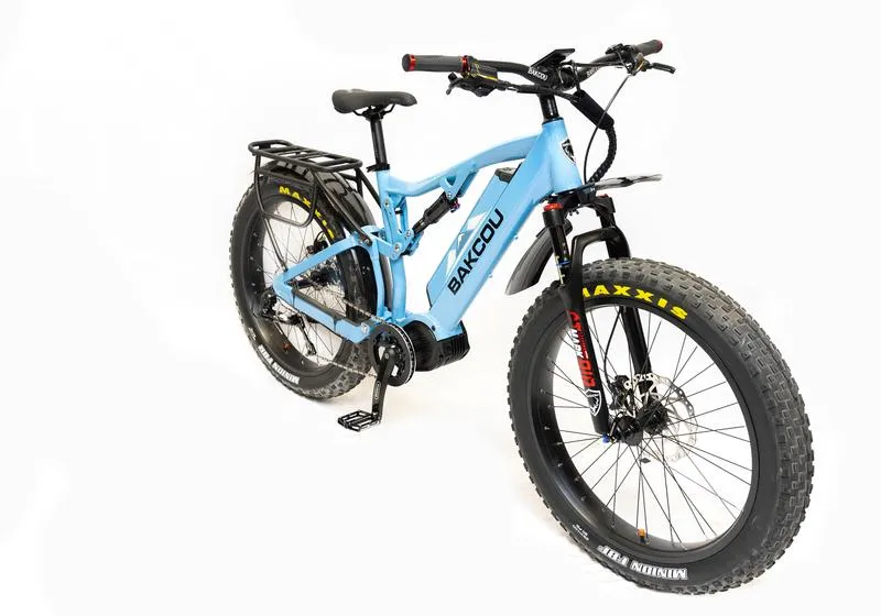 Bakcou E Bikes Storm G2 Electric Bikes | 48V 17.4Ah or 21Ah Lithium-Ion Battery | 300 lbs