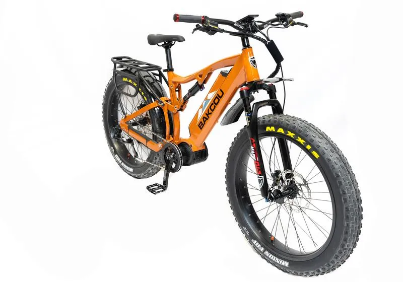 Bakcou E Bikes Storm G2 Electric Bikes | 48V 17.4Ah or 21Ah Lithium-Ion Battery | 300 lbs
