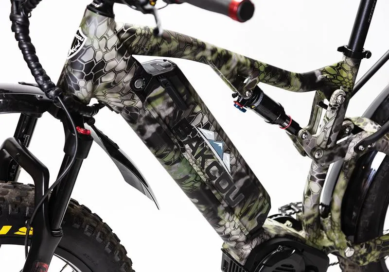 Bakcou E Bikes Storm G2 Electric Bikes | 48V 17.4Ah or 21Ah Lithium-Ion Battery | 300 lbs