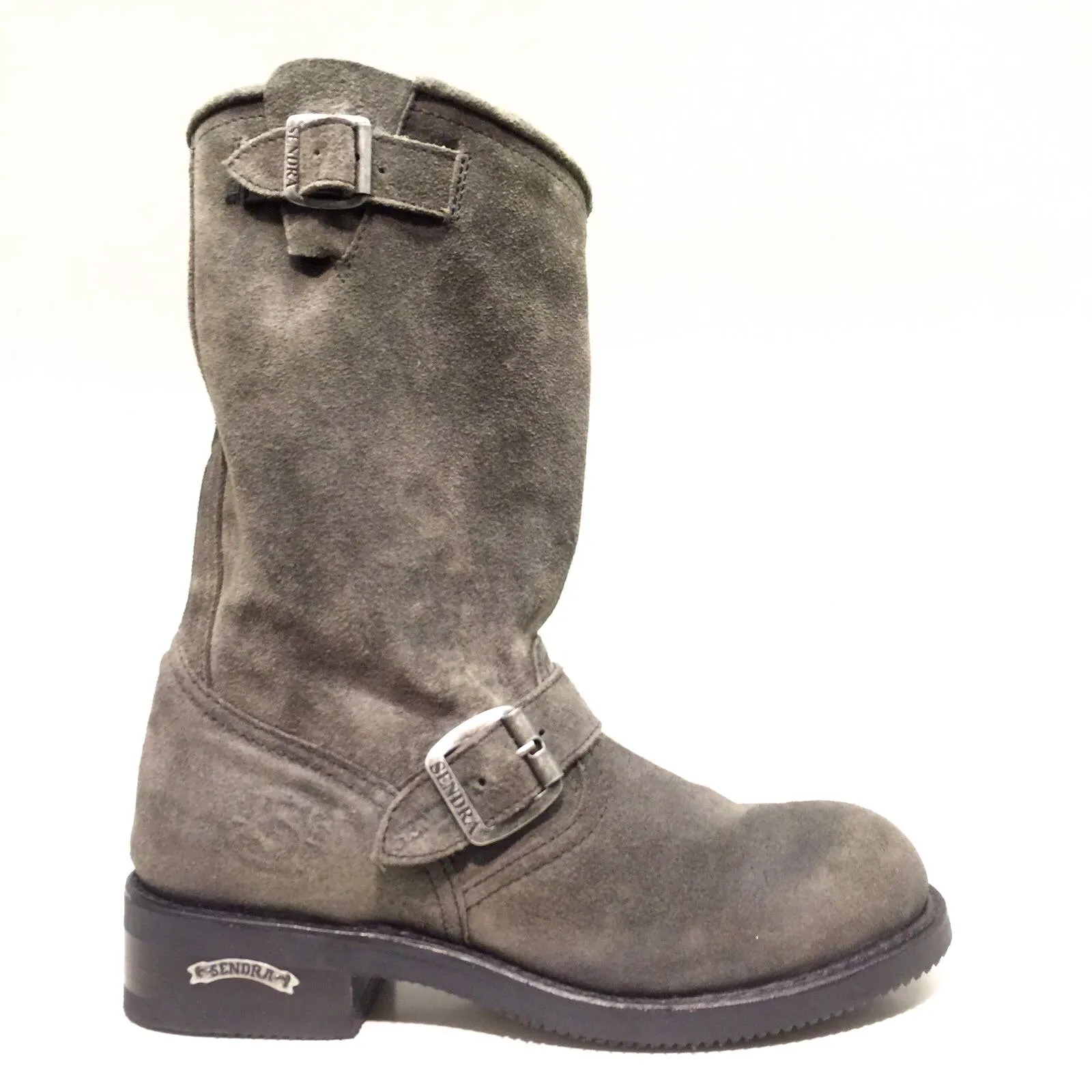 Biker boots midi - antra