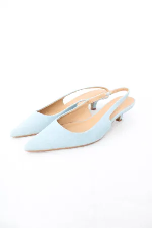 Billini - Denim Kitten Heels