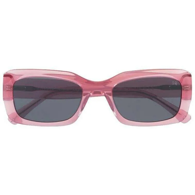 Botaniq Chunky Slim Square Sunglasses - Pink