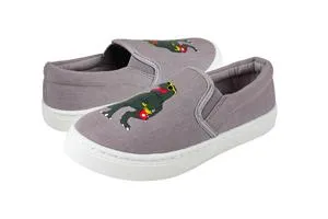 Boys Printed Happy Dino Slip-On Sneaker