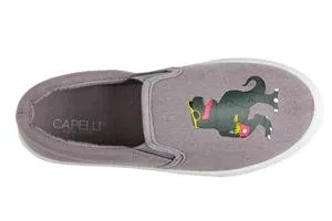 Boys Printed Happy Dino Slip-On Sneaker