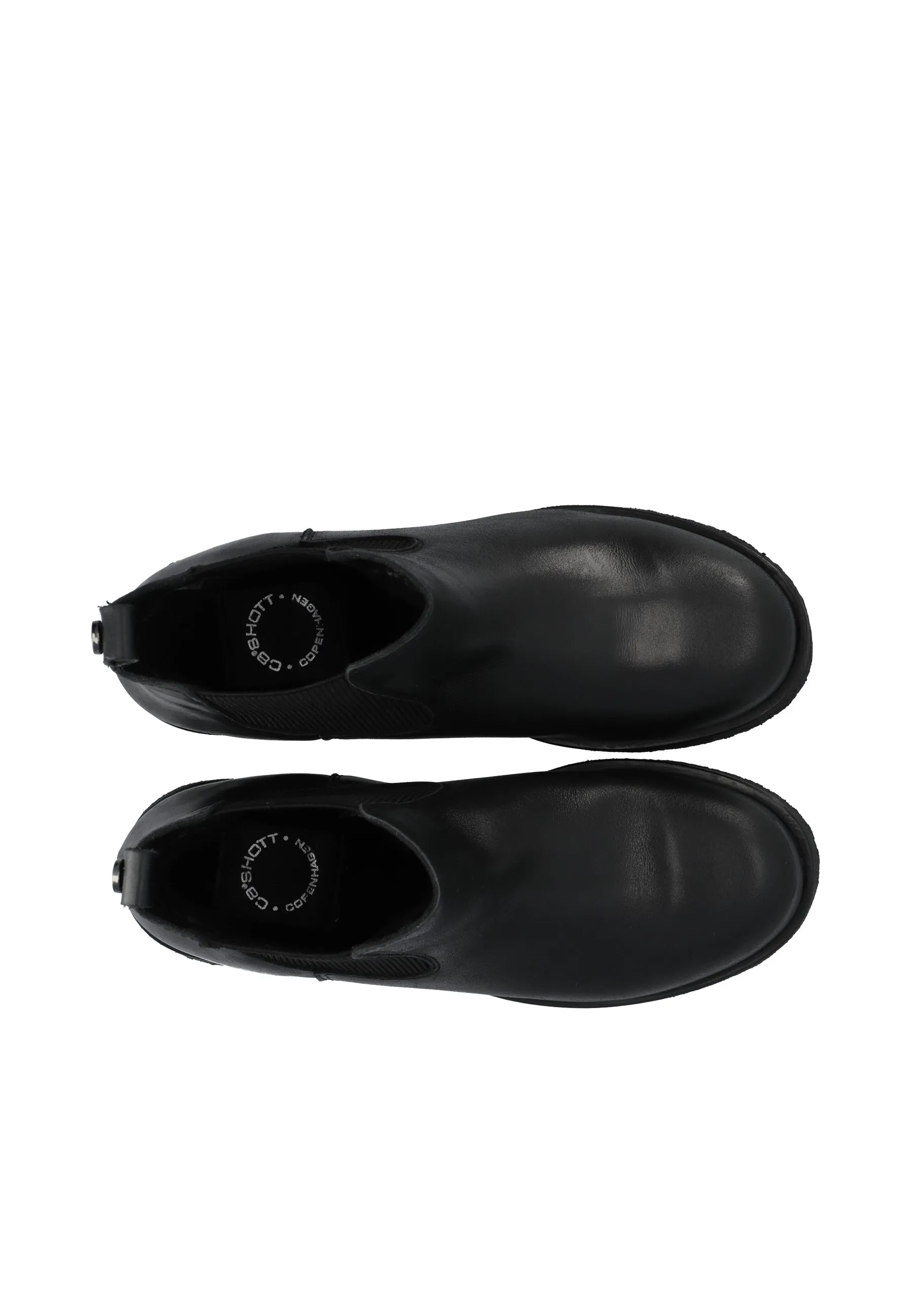CASFREJA Chelsea Boot Warm Lining Pull Up Leather