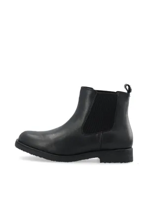 CASFREJA Chelsea Boot Warm Lining Pull Up Leather