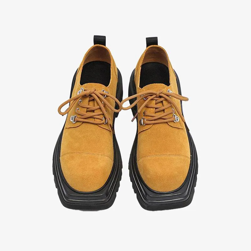 Casual Suede Leather Shoes Men
