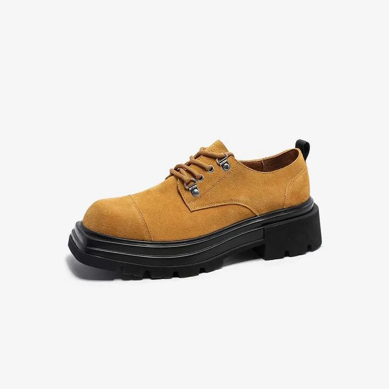 Casual Suede Leather Shoes Men