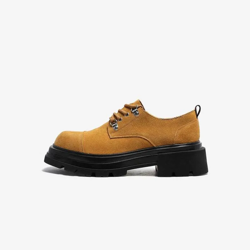 Casual Suede Leather Shoes Men