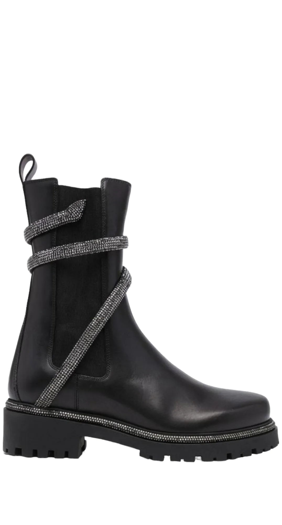 Cleo Combat Black Biker Boots( carryover style)