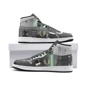 Clothed In Glory Shaded Black Urban Unisex Sneaker/Shoes TR