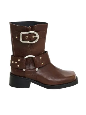 Dorothee Schumacher Strong Femininity Short Biker Boots
