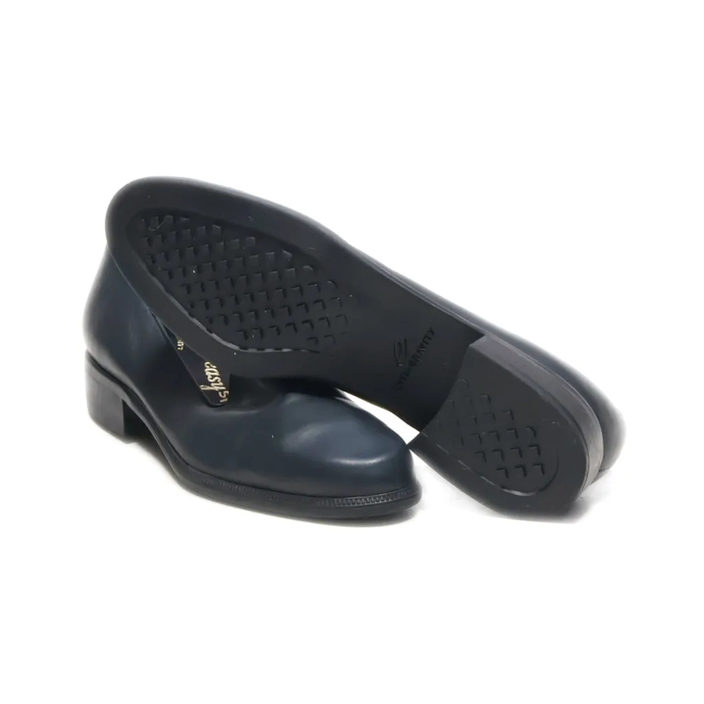 Easy Spirit Loafers Leather Black Colour For Women