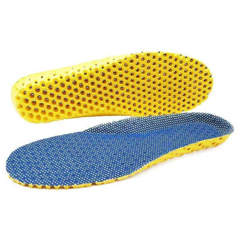 Elastic Breathable Deodorant Running Foot Cushion Insoles