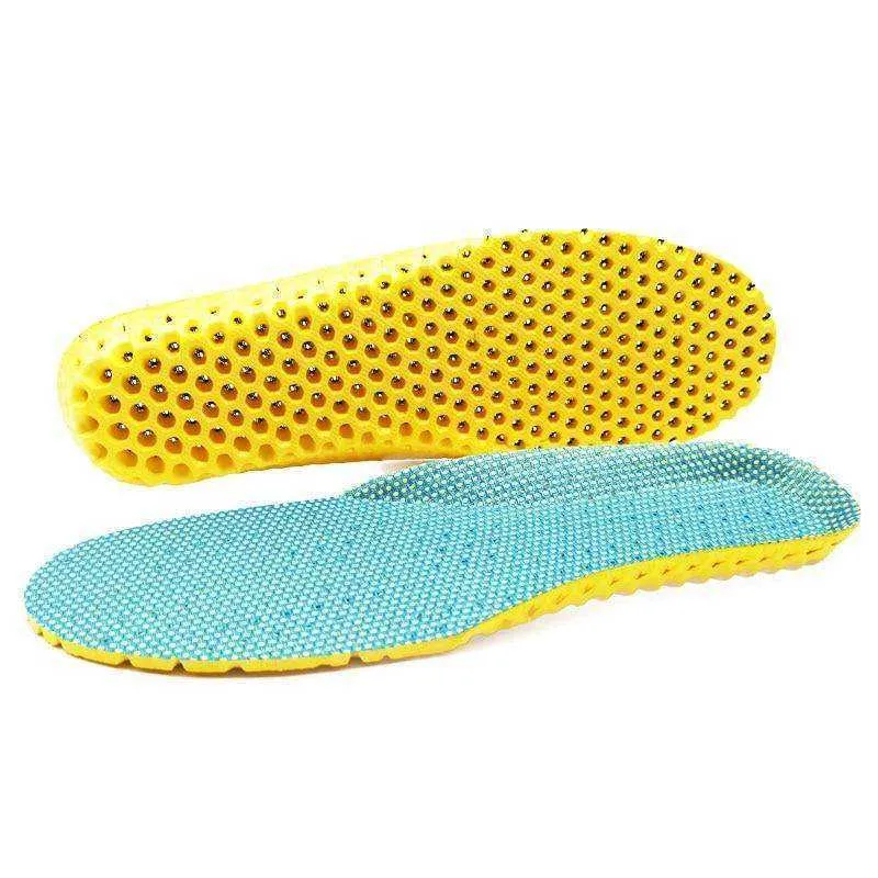 Elastic Breathable Deodorant Running Foot Cushion Insoles