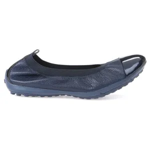 Geox J Piuma Navy Blue Ballerina Shoes