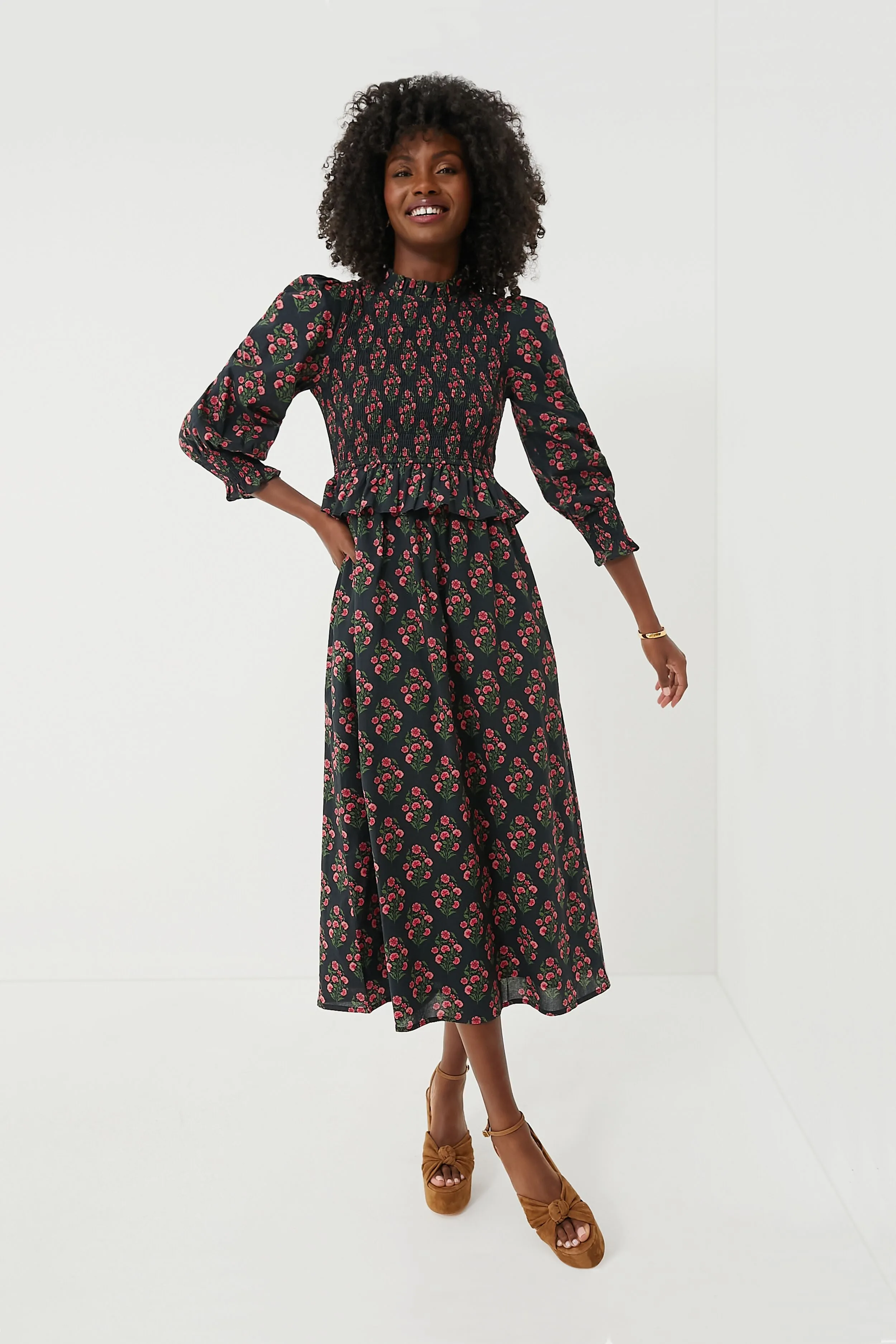 Geranium Buta Florence Dress