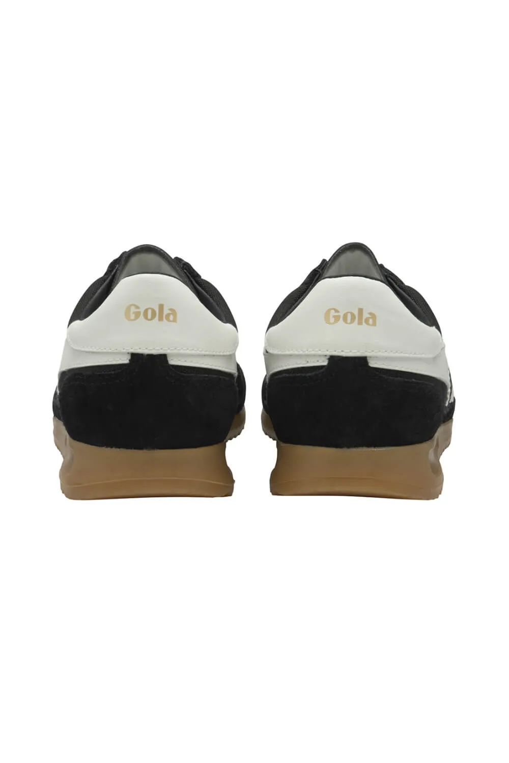 Gola Tornado Sneakers for Women in Black/Off White | CLB623-BLACK/WHITE