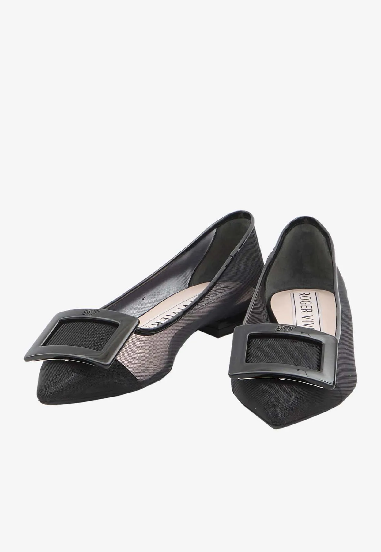 Gommettine Mesh Ballet Flats