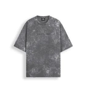 GRAPHITE washed oversized T-shirt