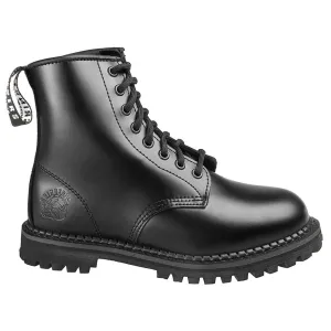 Grinders Cedric CS Leather Unisex Ankle Biker Boots