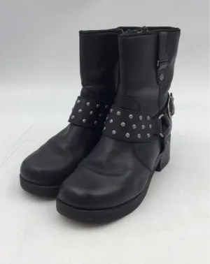 Harley-Davidson Women's McAbee 6-Inch D83925 Black Ankle Biker Boots - Size 7M