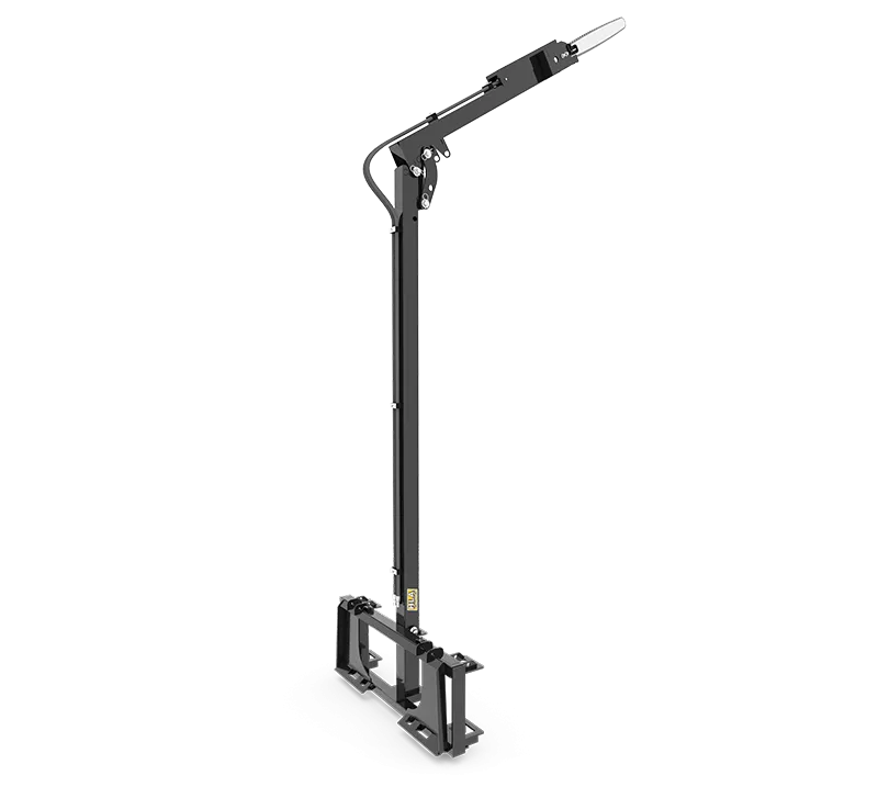 HLA Attachment Hydraulic Limb Saw | 22 HP | Automatic Chain Oiler | For Tractor/ Skid steer