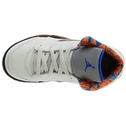 Jordan Retro 5"International Flight Sail/Racer Blue-Cone-Black (Toddler) (7 M US Toddler)