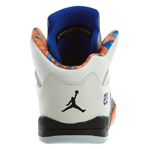 Jordan Retro 5"International Flight Sail/Racer Blue-Cone-Black (Toddler) (7 M US Toddler)