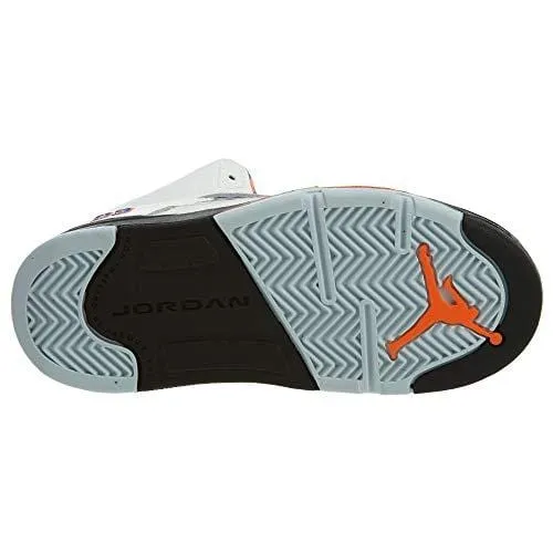 Jordan Retro 5"International Flight Sail/Racer Blue-Cone-Black (Toddler) (7 M US Toddler)