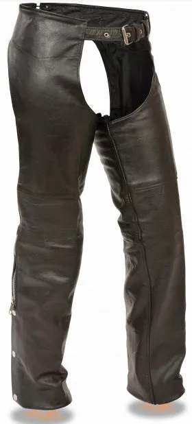Kids/Boys/Girls motorcycle leather chap - The Classic