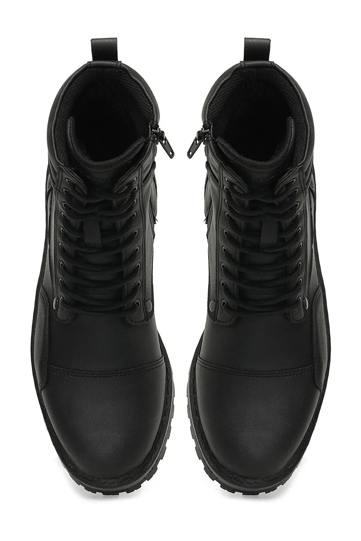 Kinetix Men's Black Biker Boots