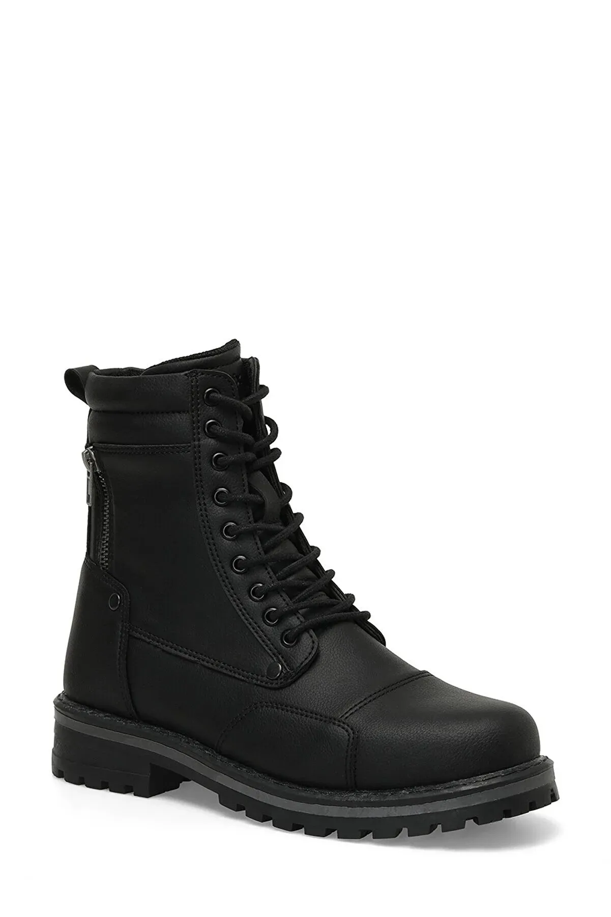 Kinetix Men's Black Biker Boots