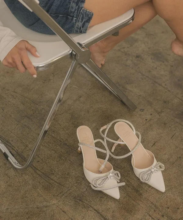 Kitten Heel With Bow